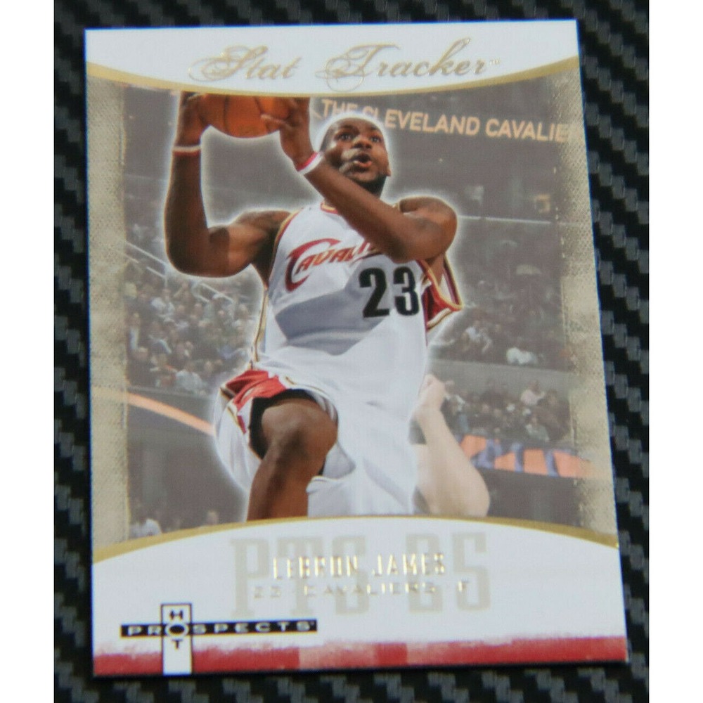 2007-08 HOOPS HOT PROSPECTS LEBRON JAMES STAT TRACKER